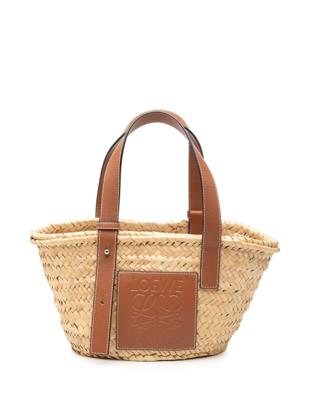 2019 Small Raffia Anagram Basket Bag Bucket Bag