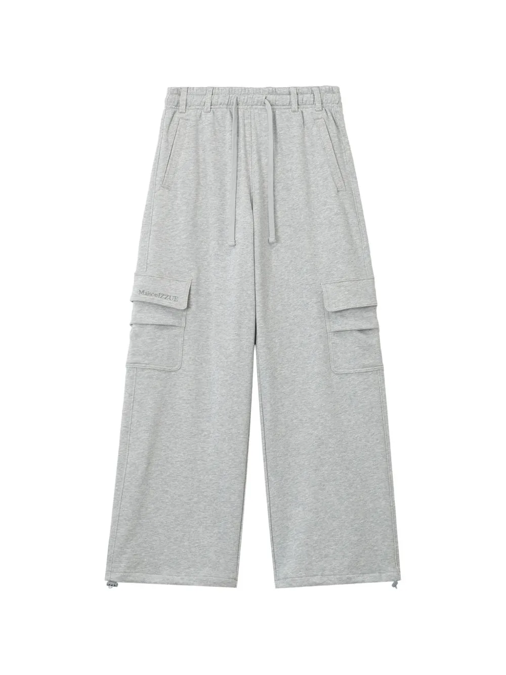 Drawstring Cargo Track Pants by izzue
