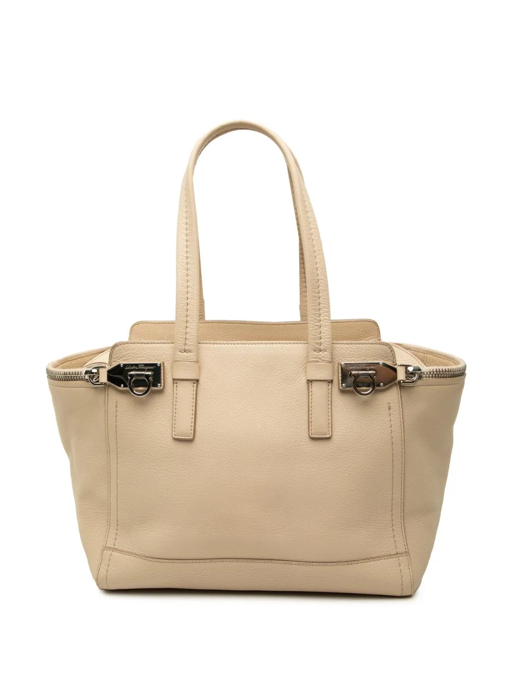 2000-2026 Medium Leather Gancini Verve Tote Bag