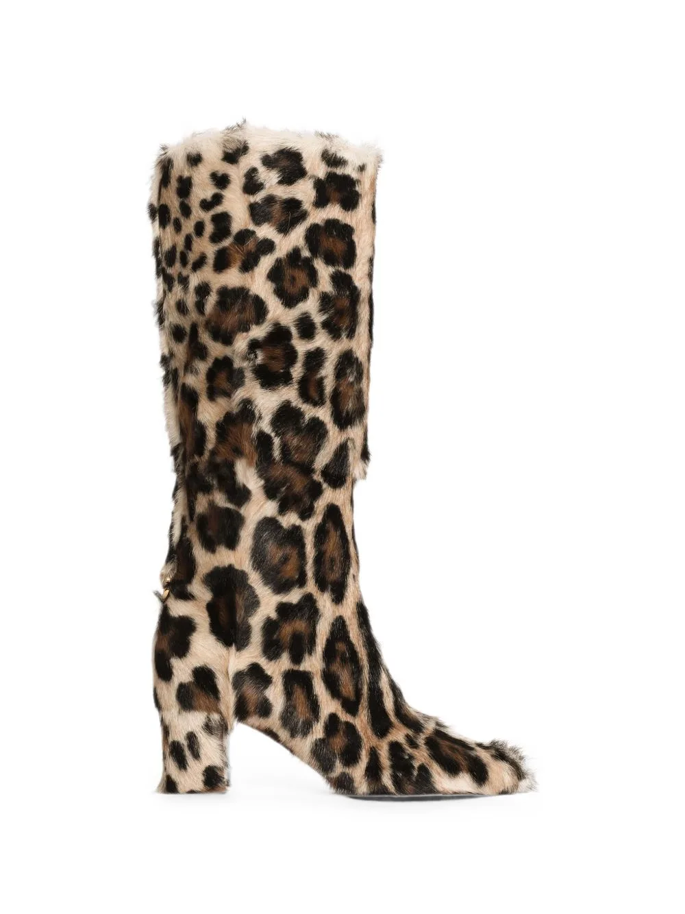 Leopard-Print Boots by Dolce & Gabbana