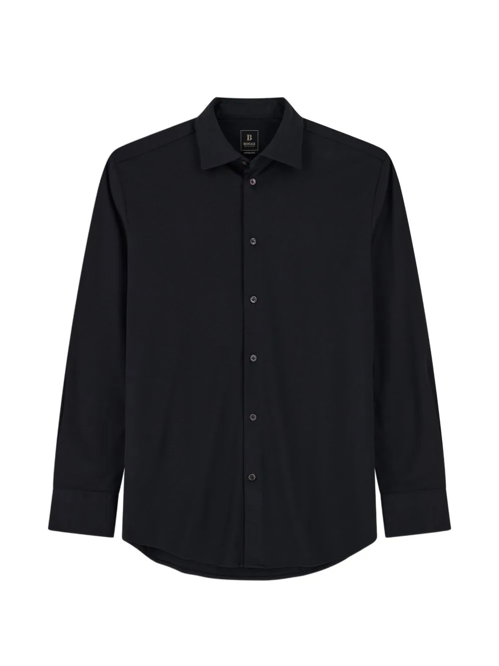 Polo Shirt in Cotton and Silk Regular-Fit by Boggi Milano