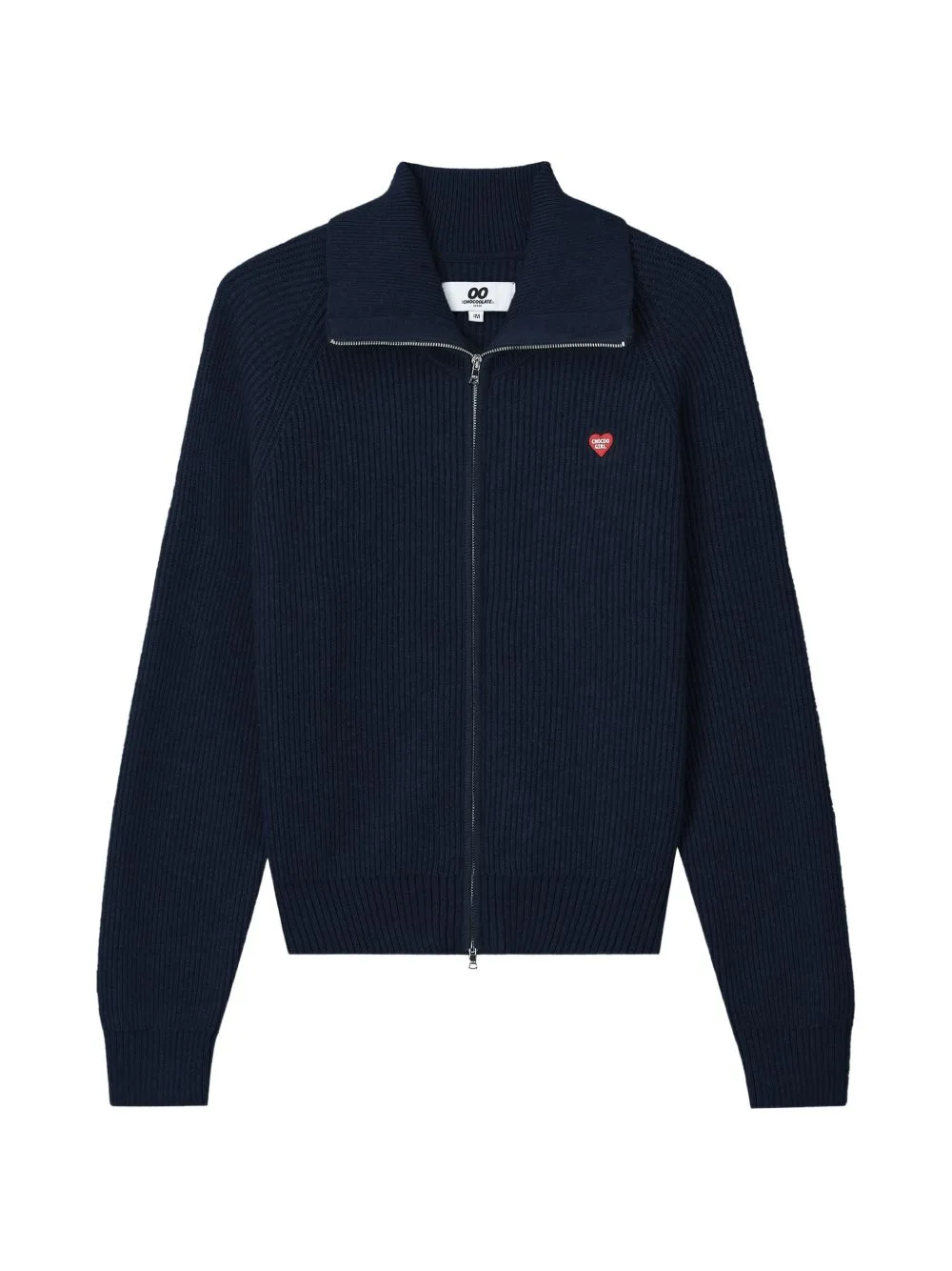 Heart-Patch Cardigan by CHOCOOLATE