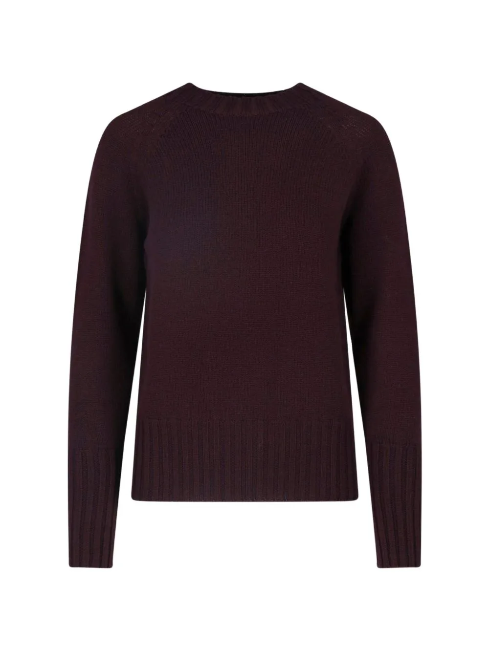 Ribbed-Trim Sweater by Drumohr
