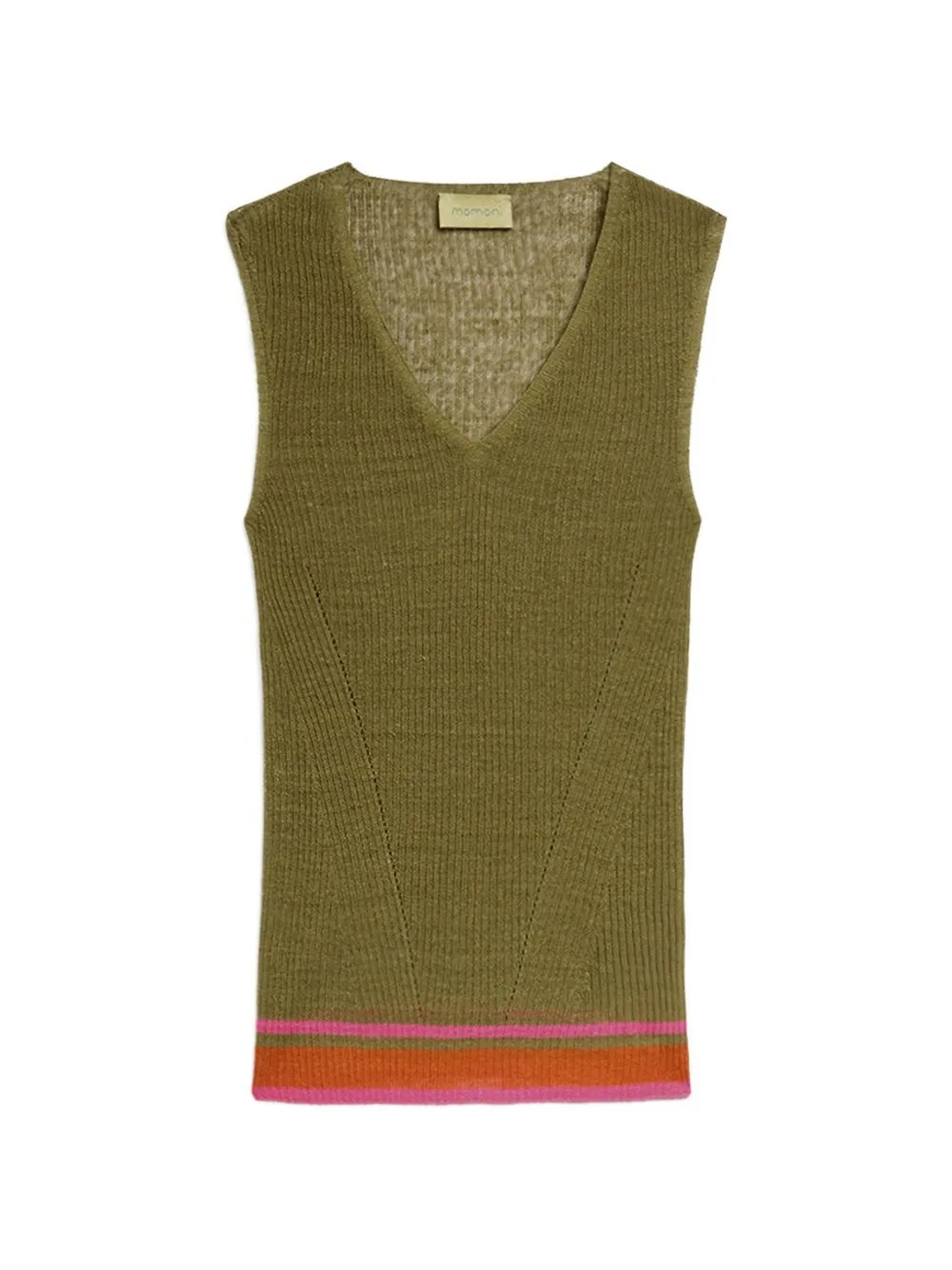 Ribbed-Knit Ella Tank Top by MOMONÌ