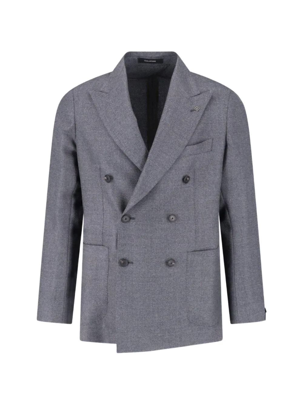 Double-Breasted Peak-Lapel Jacket by Tagliatore