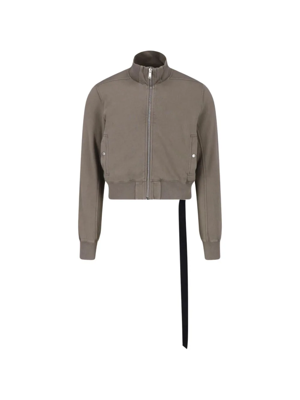 Zip-Up Cropped Bomber Jacket by Rick Owens DRKSHDW