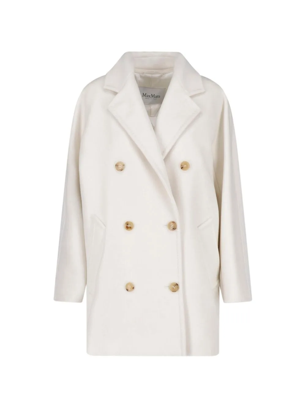 Double-Breasted Notched-Lapels Jacket by Max Mara