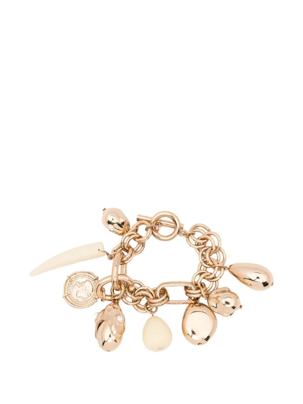 Charm Curb-Chain Bracelet by Liviana Conti