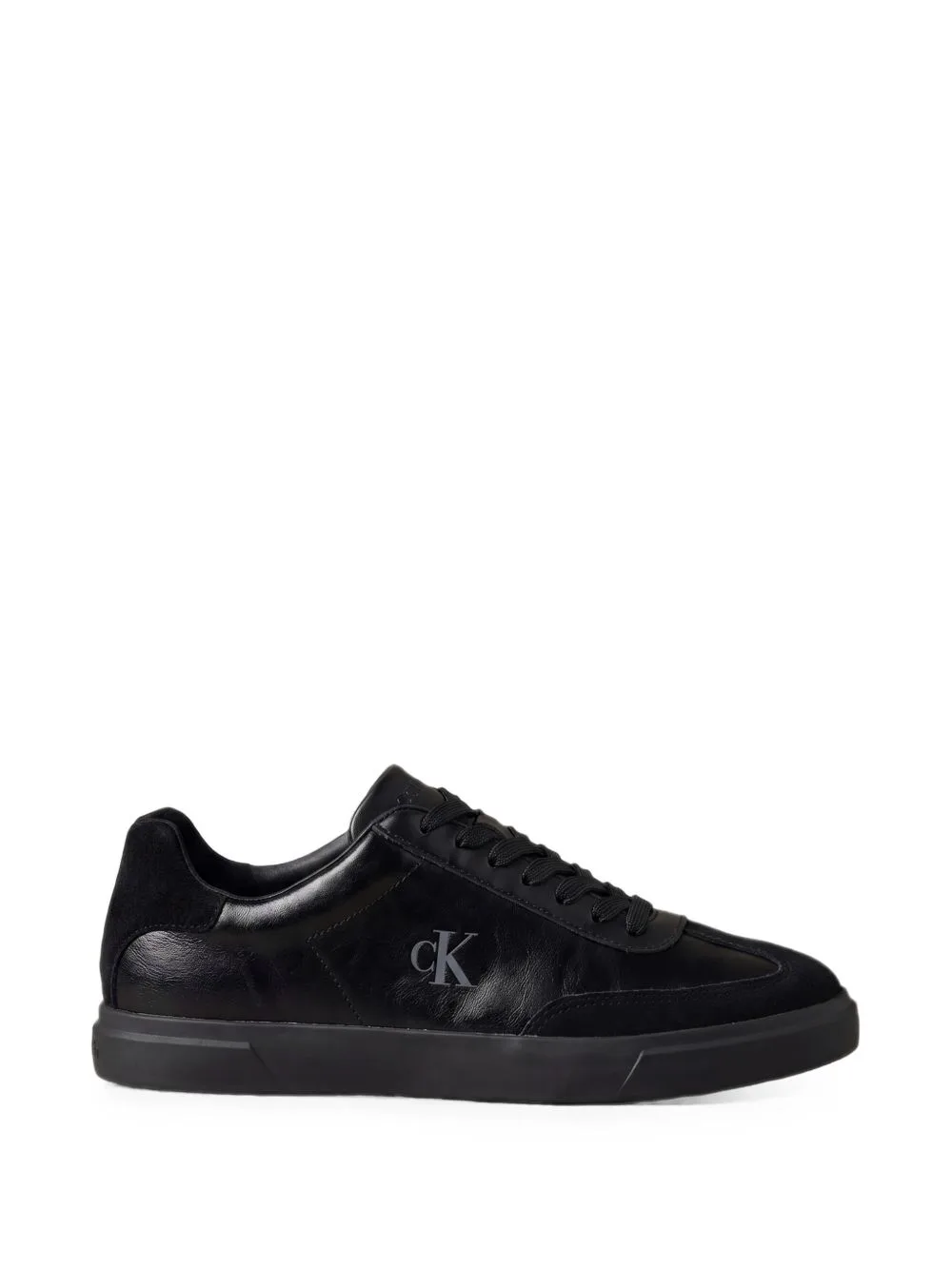 Logo-Print Panelled Sneakers by Calvin Klein