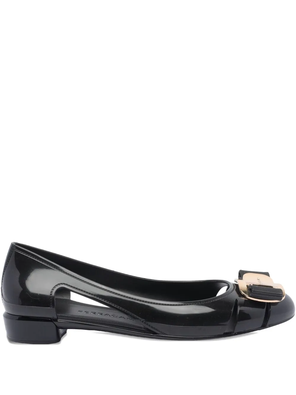 30mm Leather Ballet Flats by Ferragamo