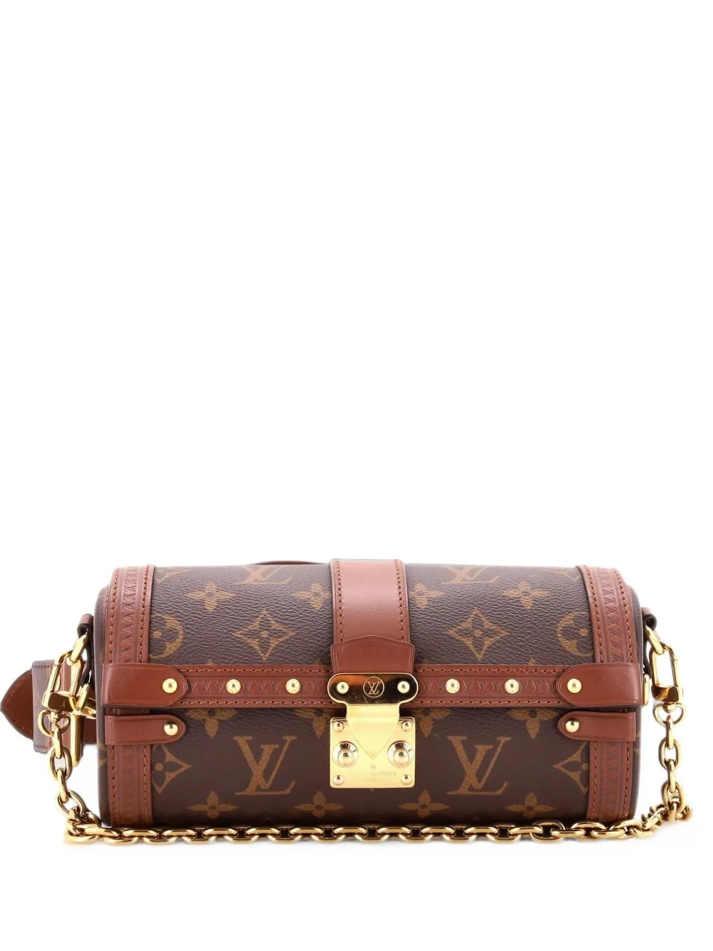Papillon Trunk Bag Monogram Canvas Shoulder Bag by Louis Vuitton Pre-Owned