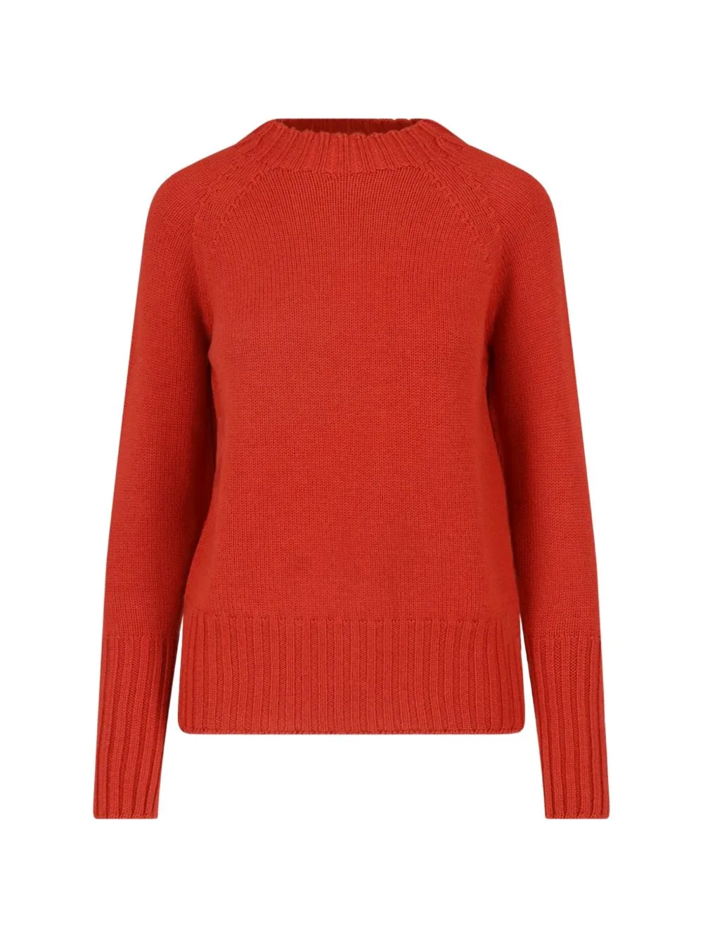 Raglan-Sleeve Cable-Knit Sweater by Drumohr