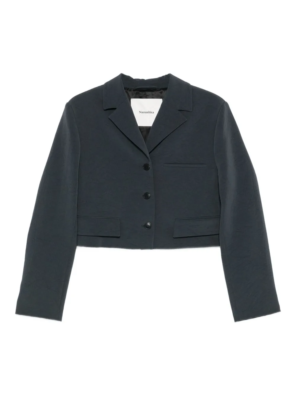 Three-Button Blazer by Nanushka