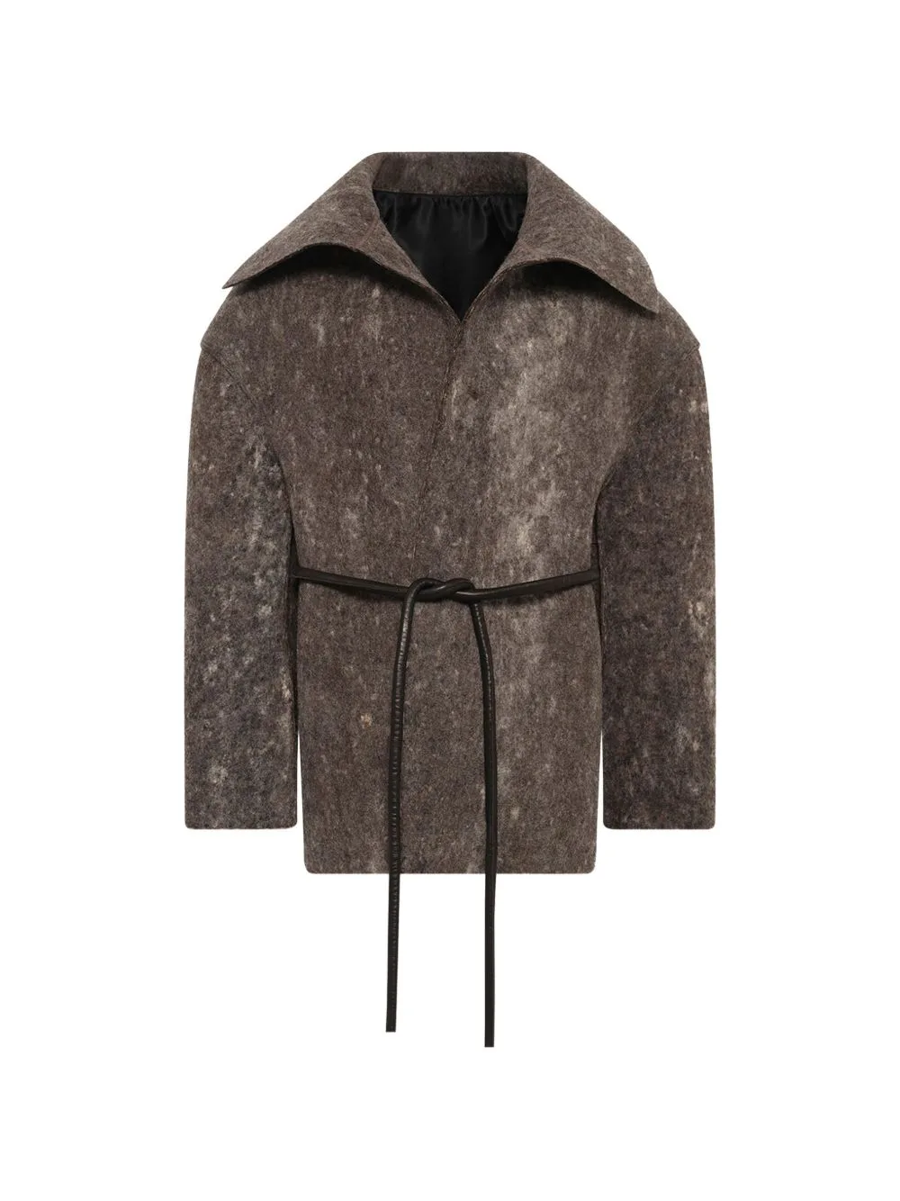 Dracucollar Felted Jacket by Rick Owens