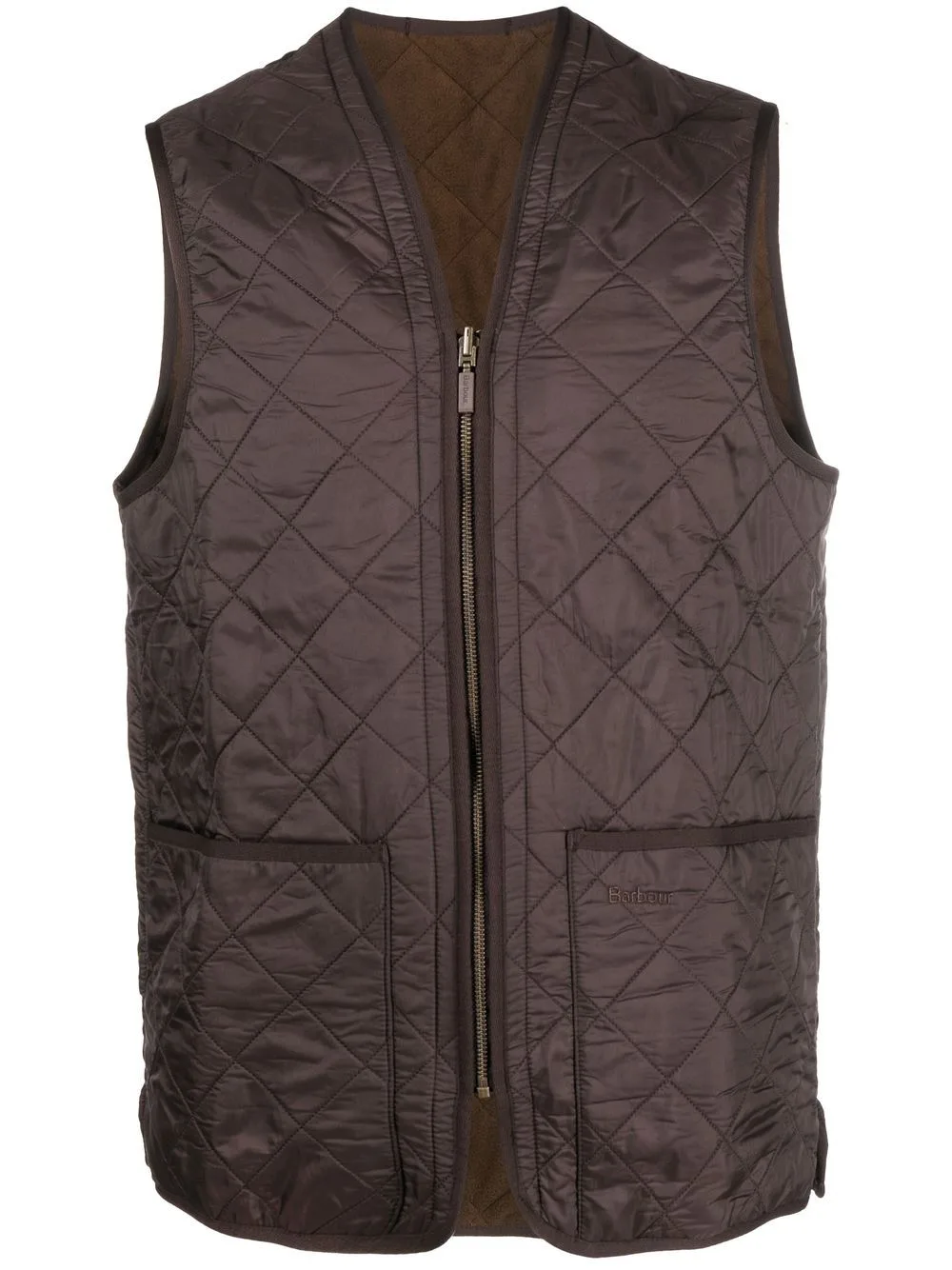 Quilted-Finish Vest by Barbour