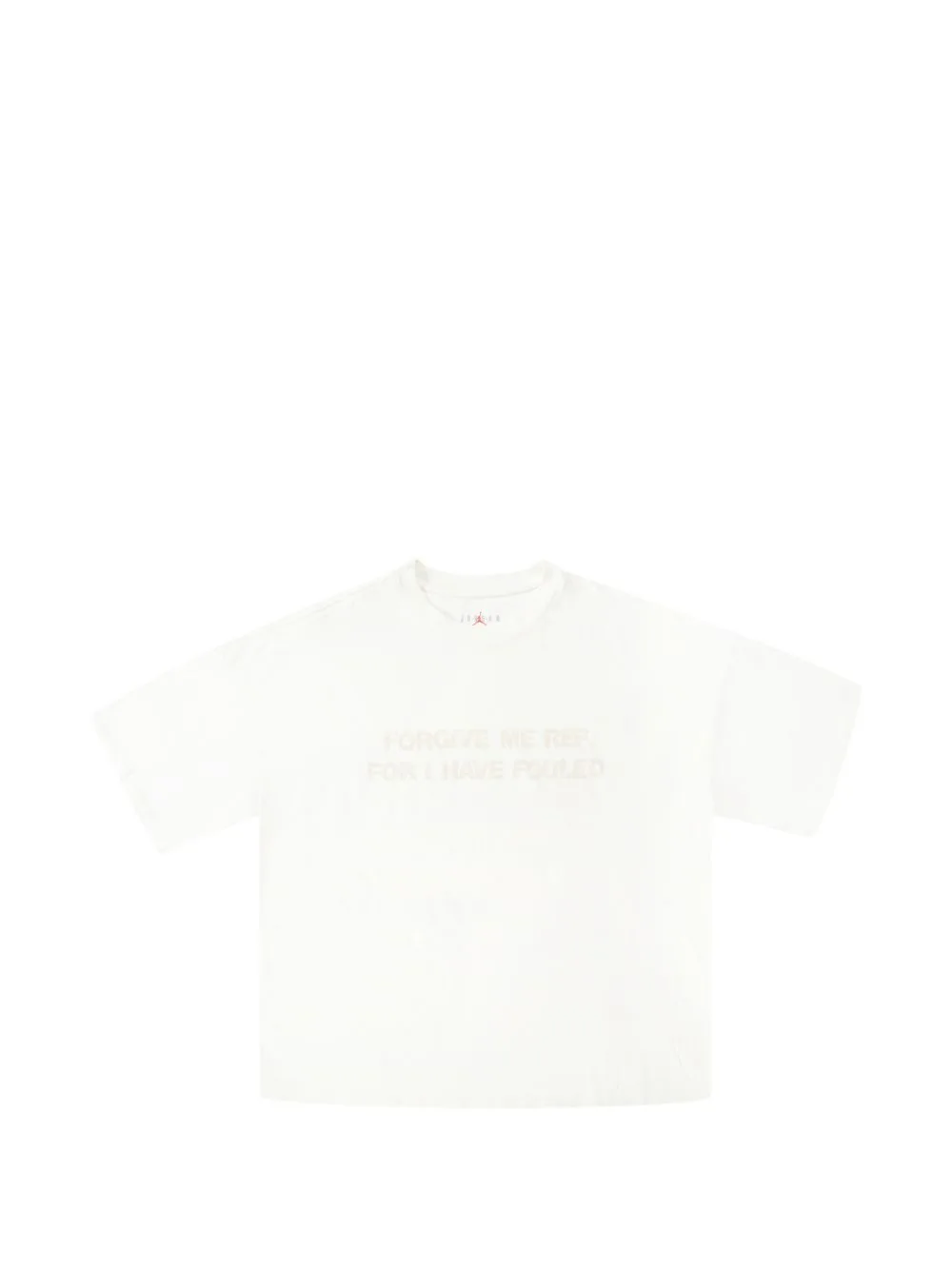 Slogan-Print Drop-Shoulder T-Shirt by Jordan