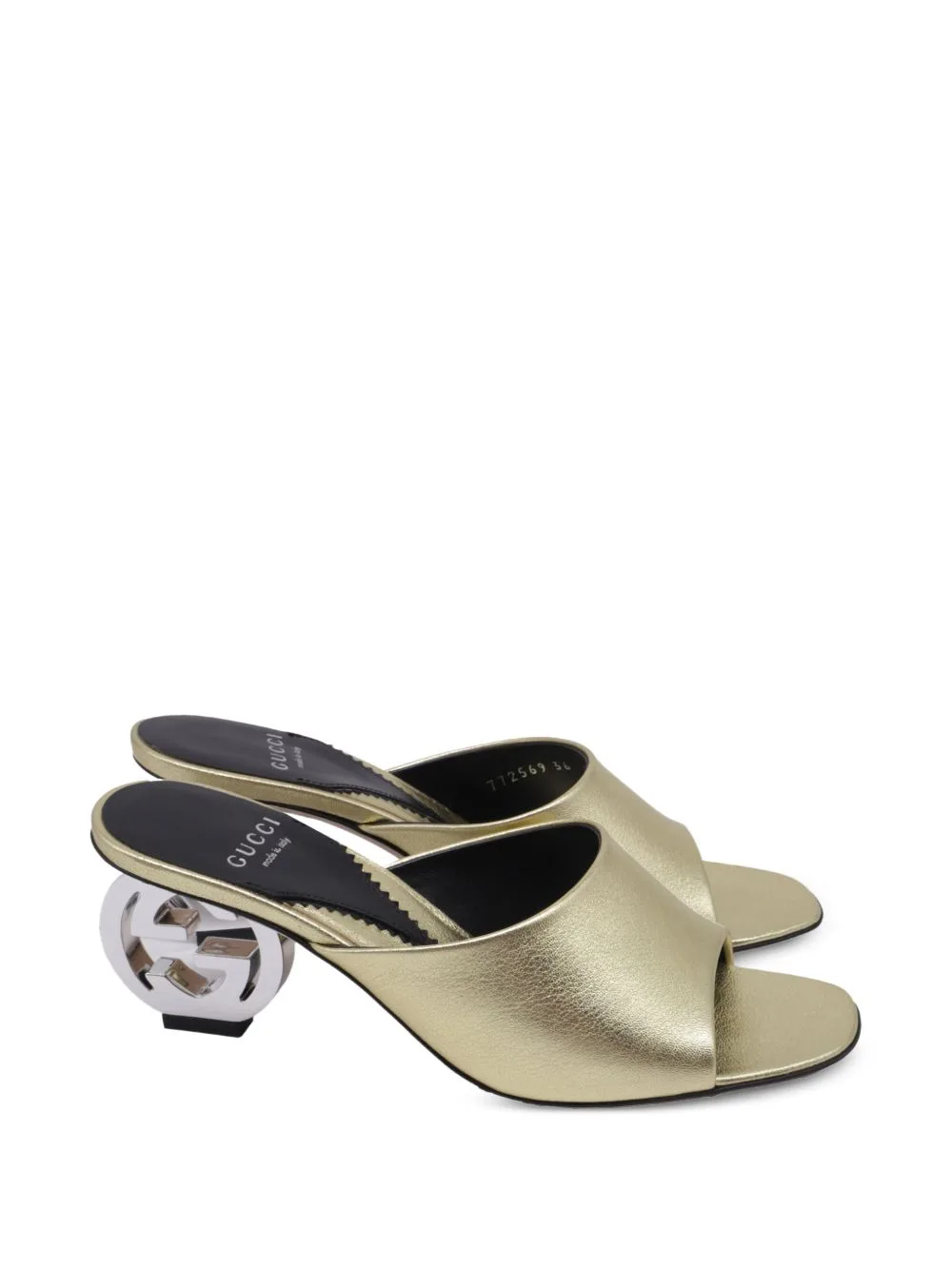 Interlocking G Bella Mules by Gucci Pre-Owned