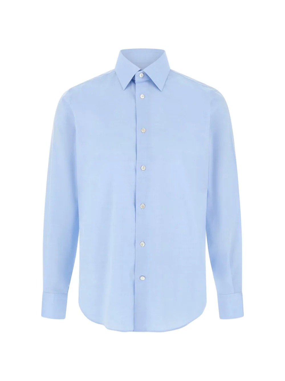 Herringbone Cotton Muslin Shirt Regular Fit