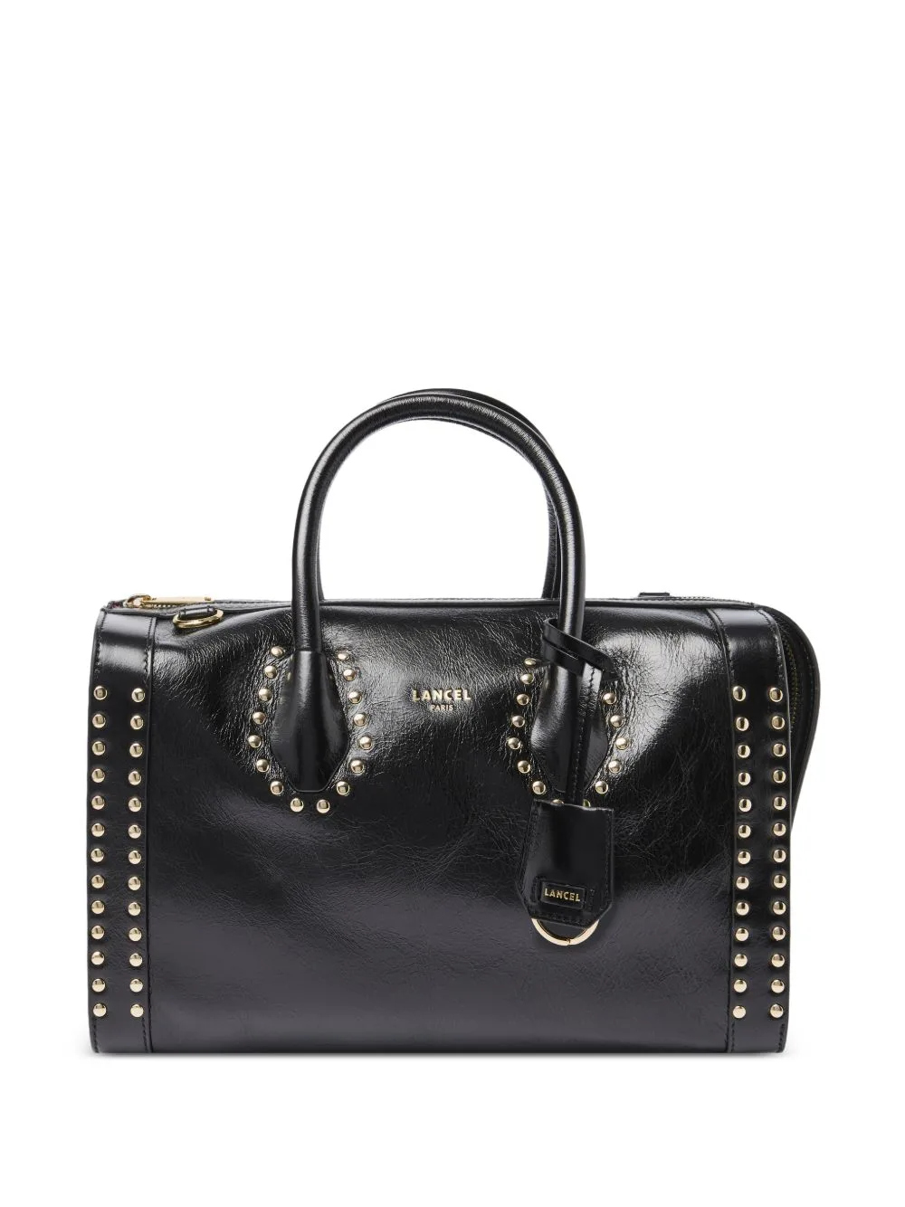 BCBG Stud-Embellished Bowling Bag by Lancel