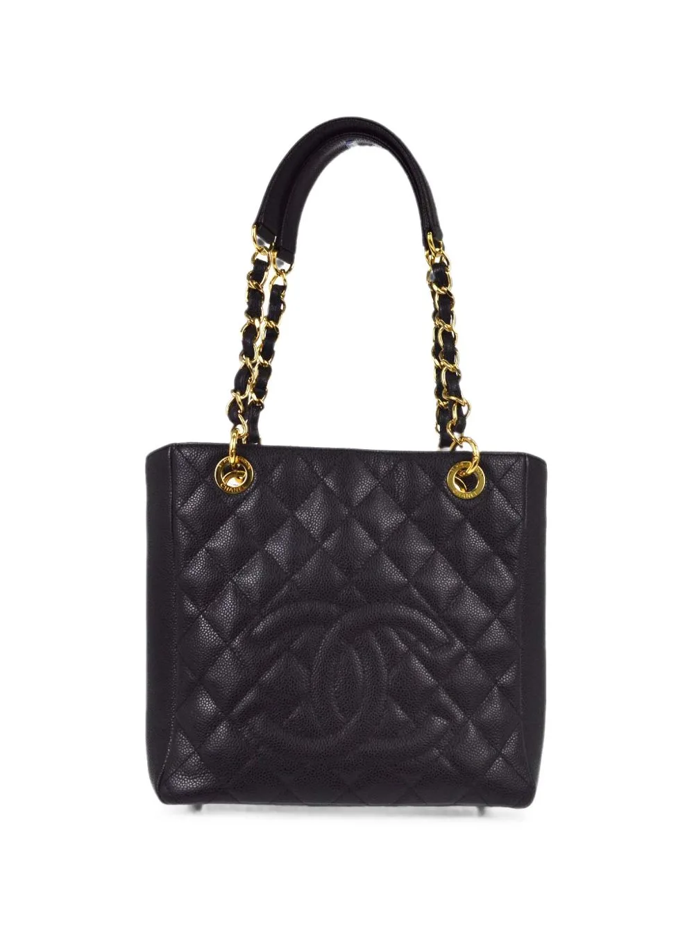 2011 PST Leather Tote Bag by CHANEL Pre-Owned