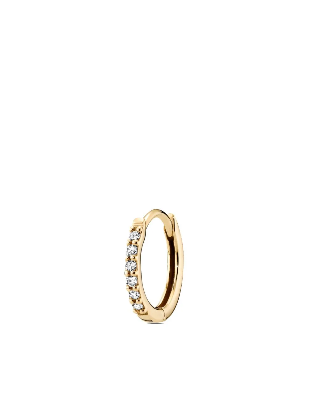 14kt Yellow Gold Lamarr 8 Huggie Earring by Maria Black