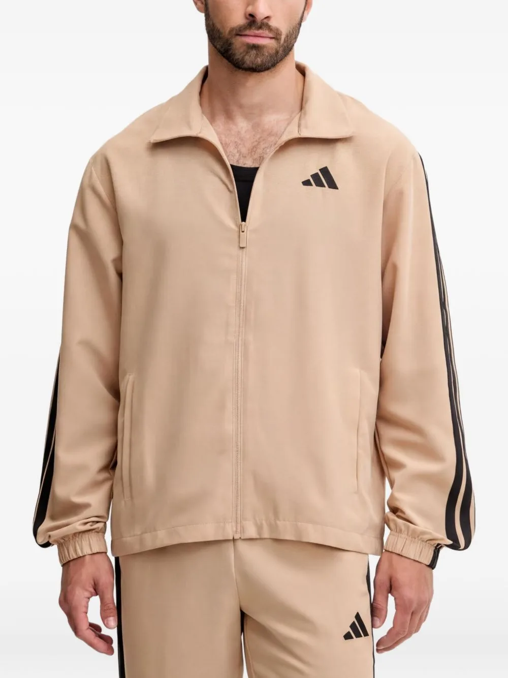 Logo Zip Sweatshirt by adidas
