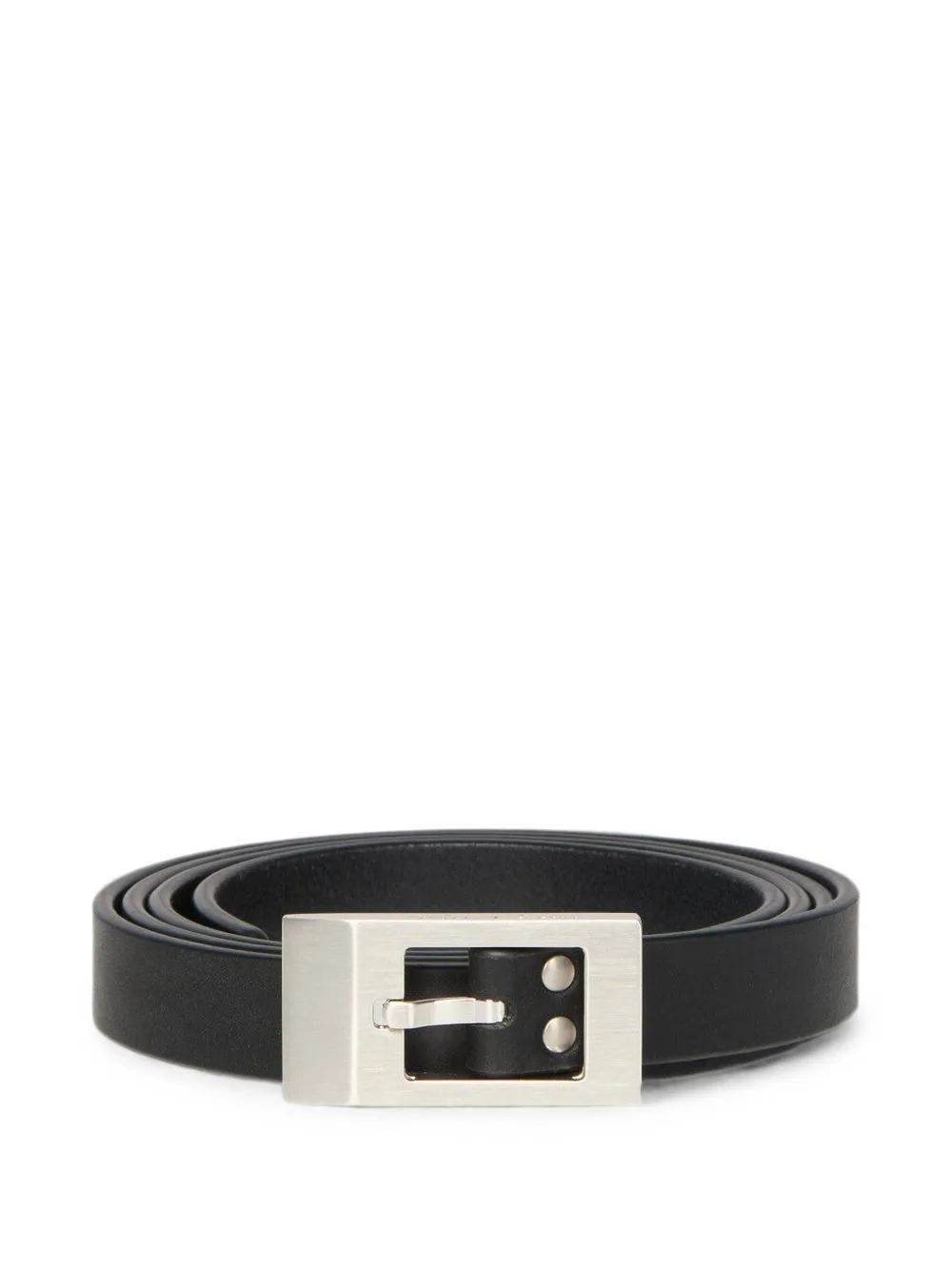 Mini Stooges Buckle-Fastening Leather Belt