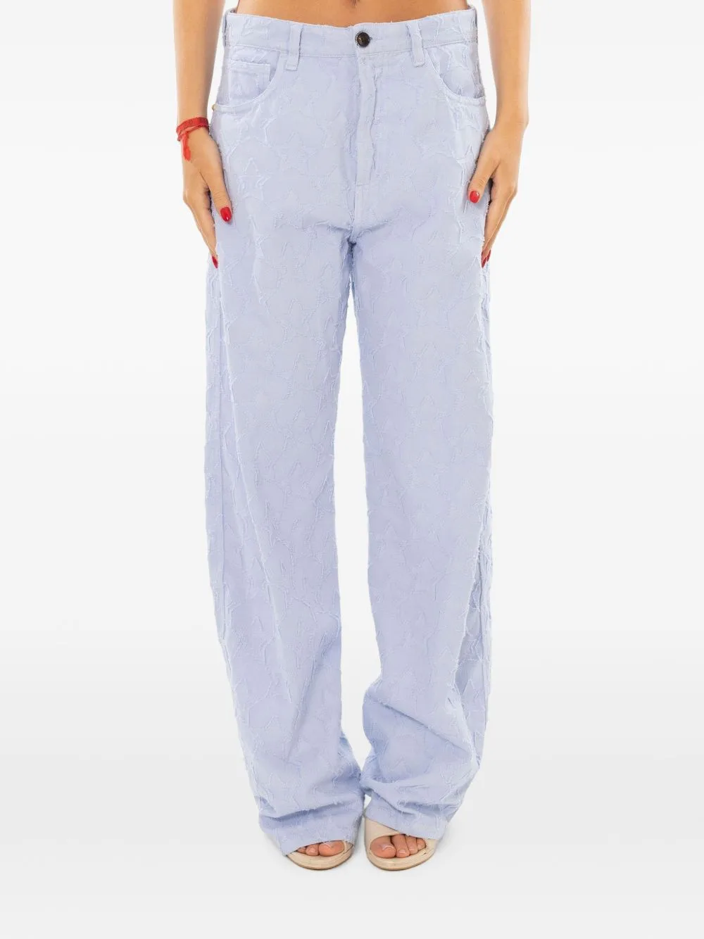 Jacquard-Star Jeans by White Sand