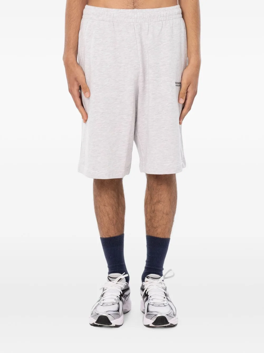 Flow Logo-Embroidered Shorts by NEW AMSTERDAM