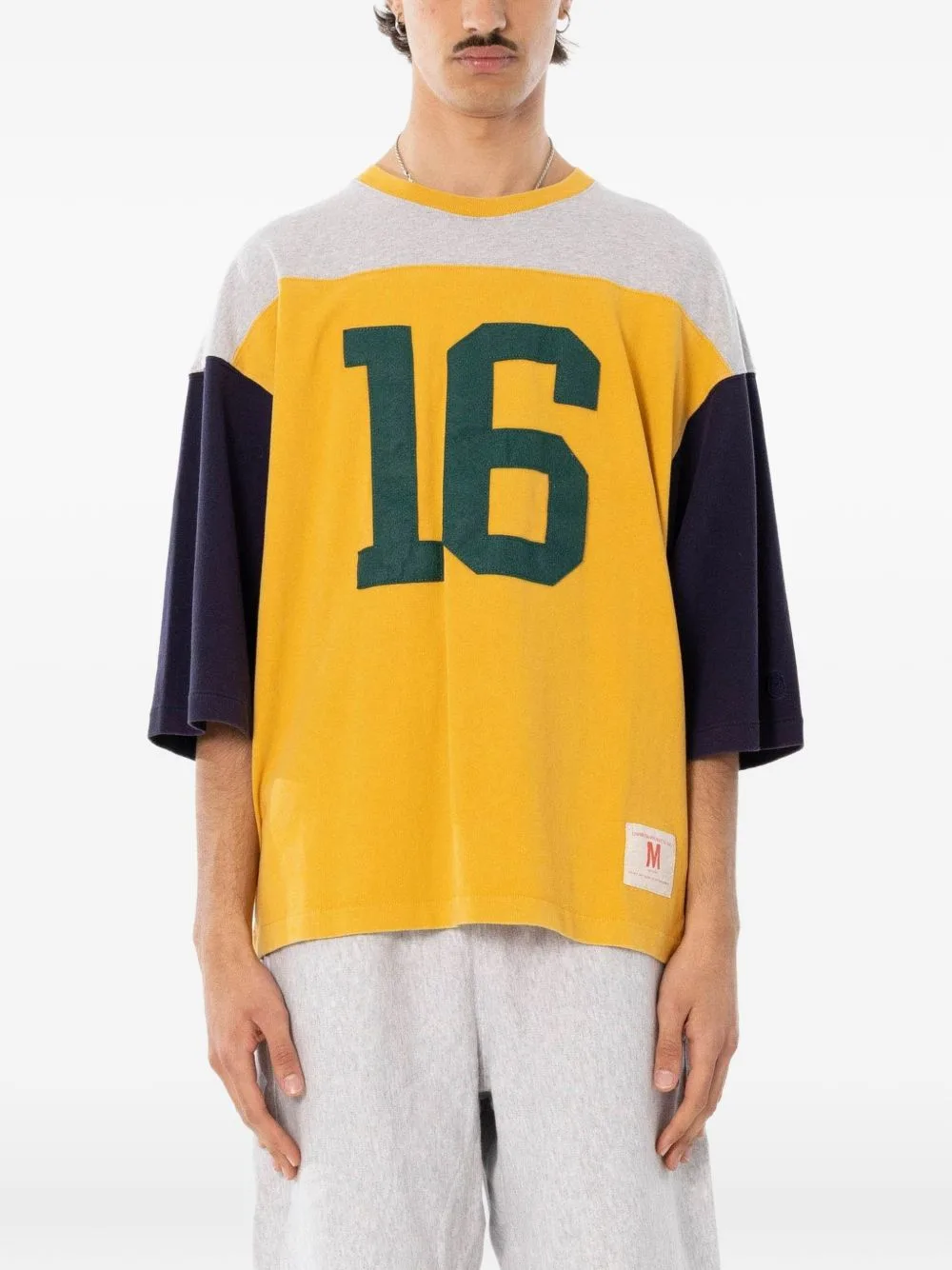 Time Capsule Colour-Block Football T-Shirt by Champion