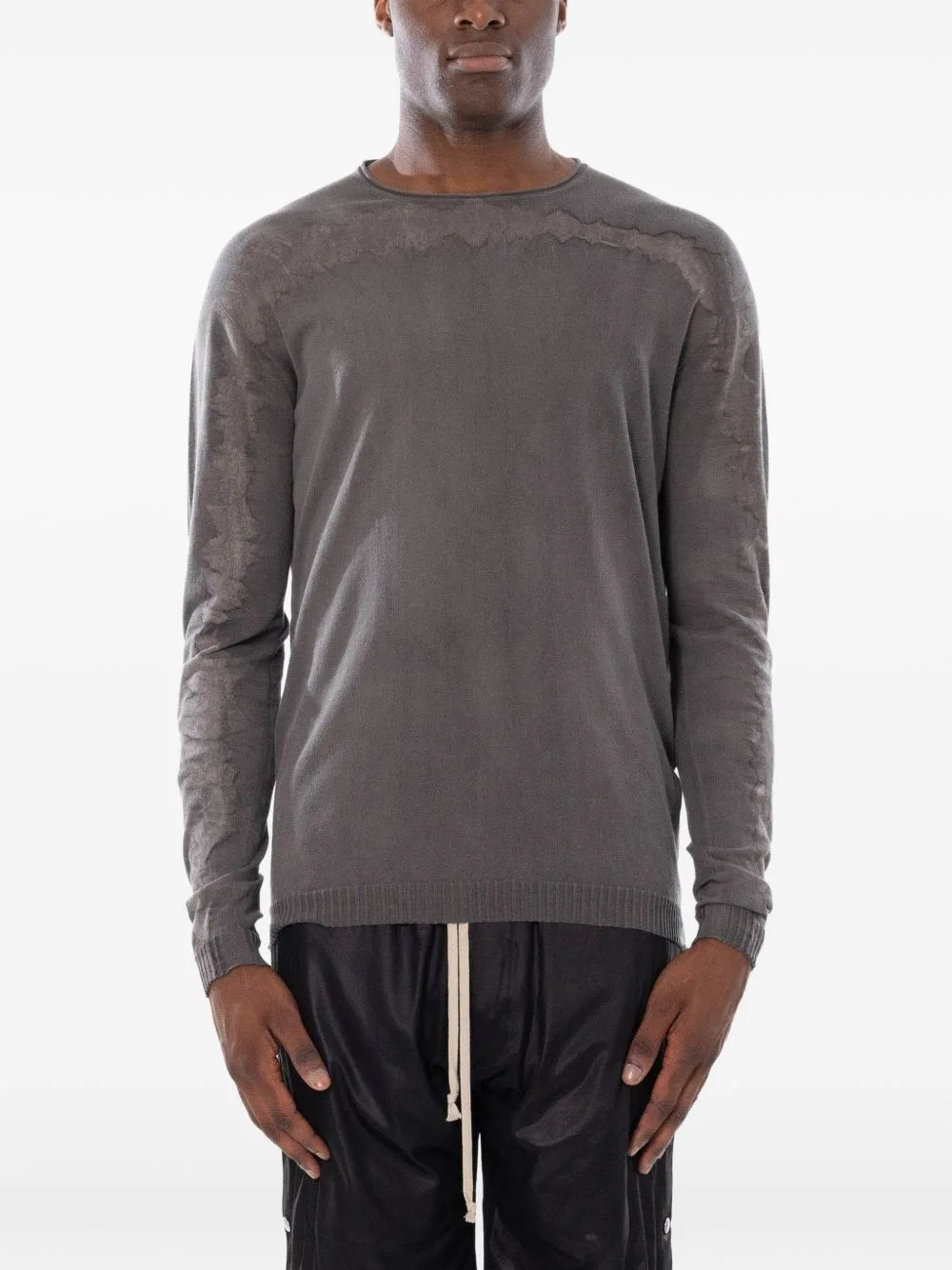 Hand-Treated Knitted Sweater by MD75