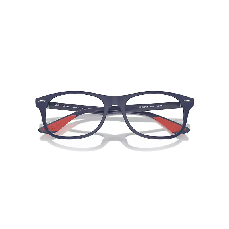 Rb7307m Optics Scuderia Ferrari Collection Eyeglasses Clear Lenses Polarized by Ray-Ban