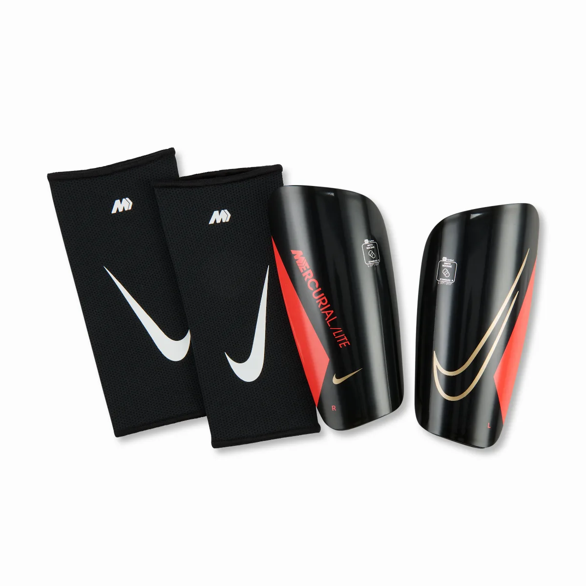 Mercurial Lite Soccer Shin Guards by Nike