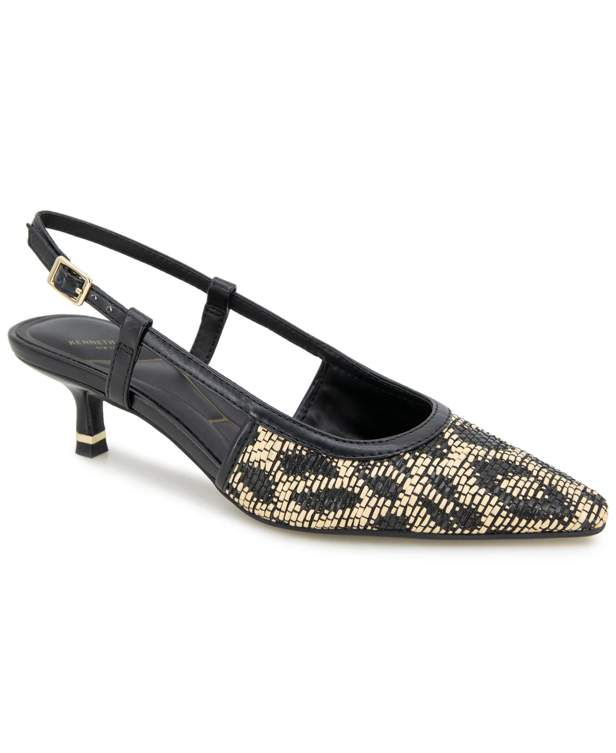 Martha Kitten Heel Pumps by Kenneth Cole New York