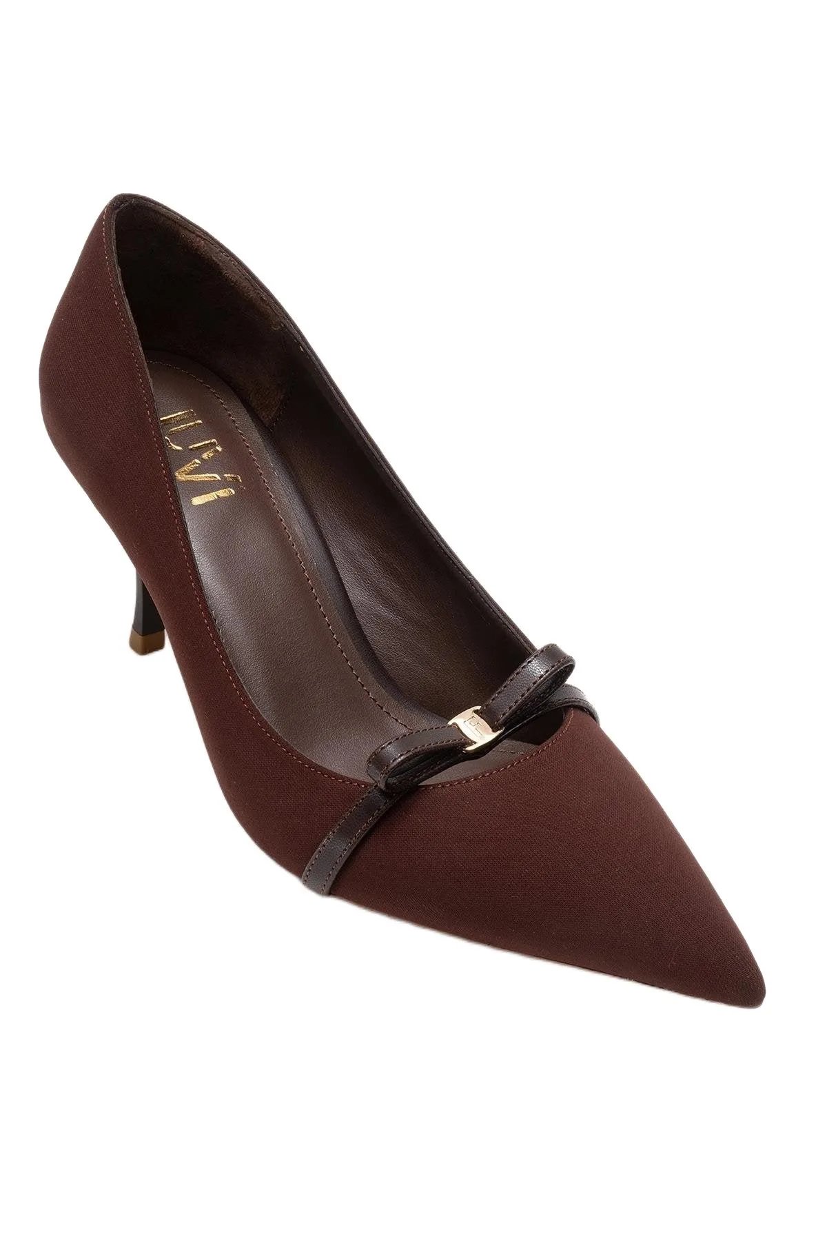 Annie Bow Pointed Toe Pump by Prologue Shoes