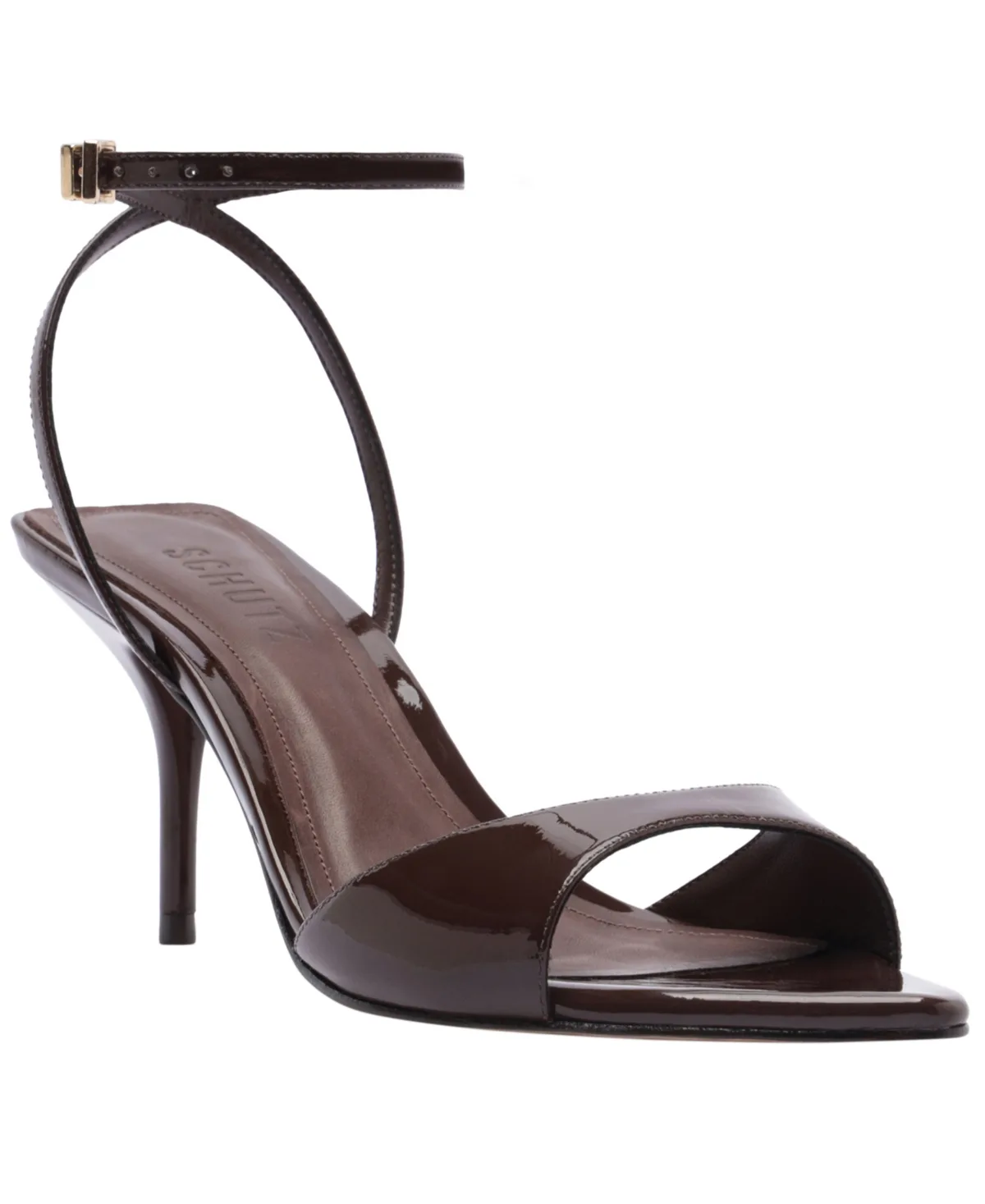 Elodie Buckle Ankle Strap Sandals by Schutz