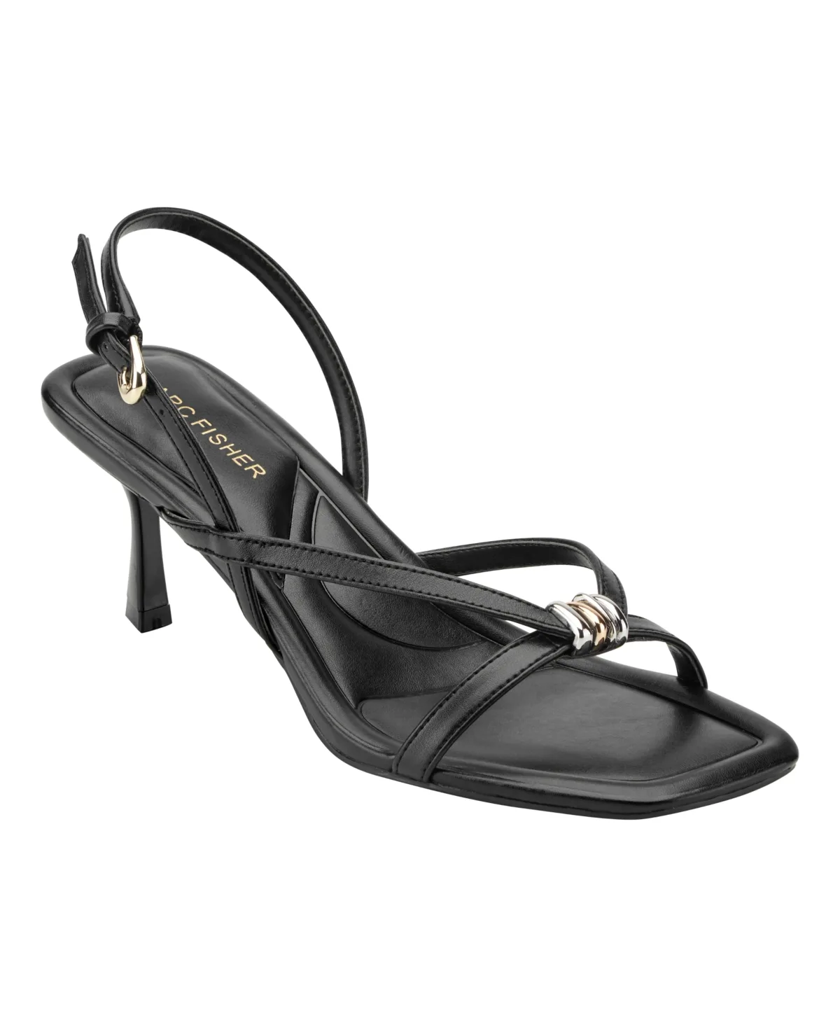 Derisa Square Toe Slingback Dress Sandals by Marc Fisher