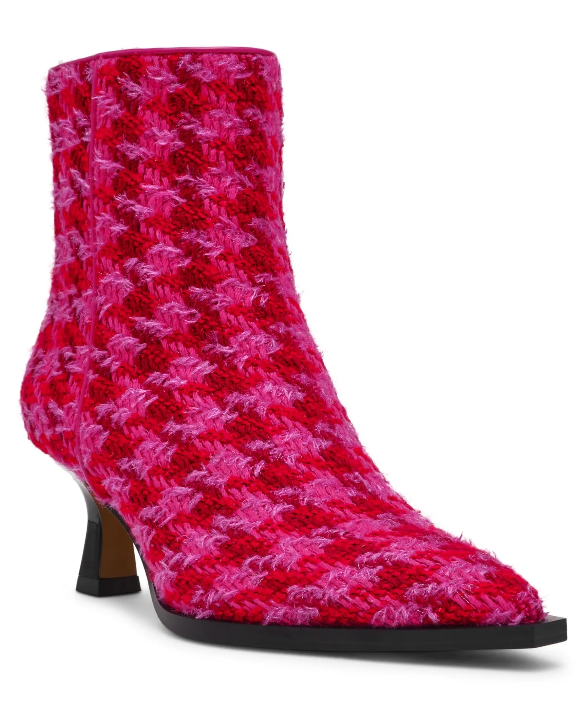 Louisa Embellished Pointed-Toe Booties by Betsey Johnson