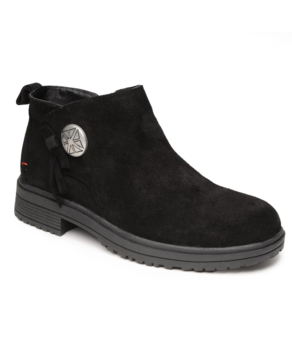 Joyelle Button Accent Ankle Boots by Minnetonka