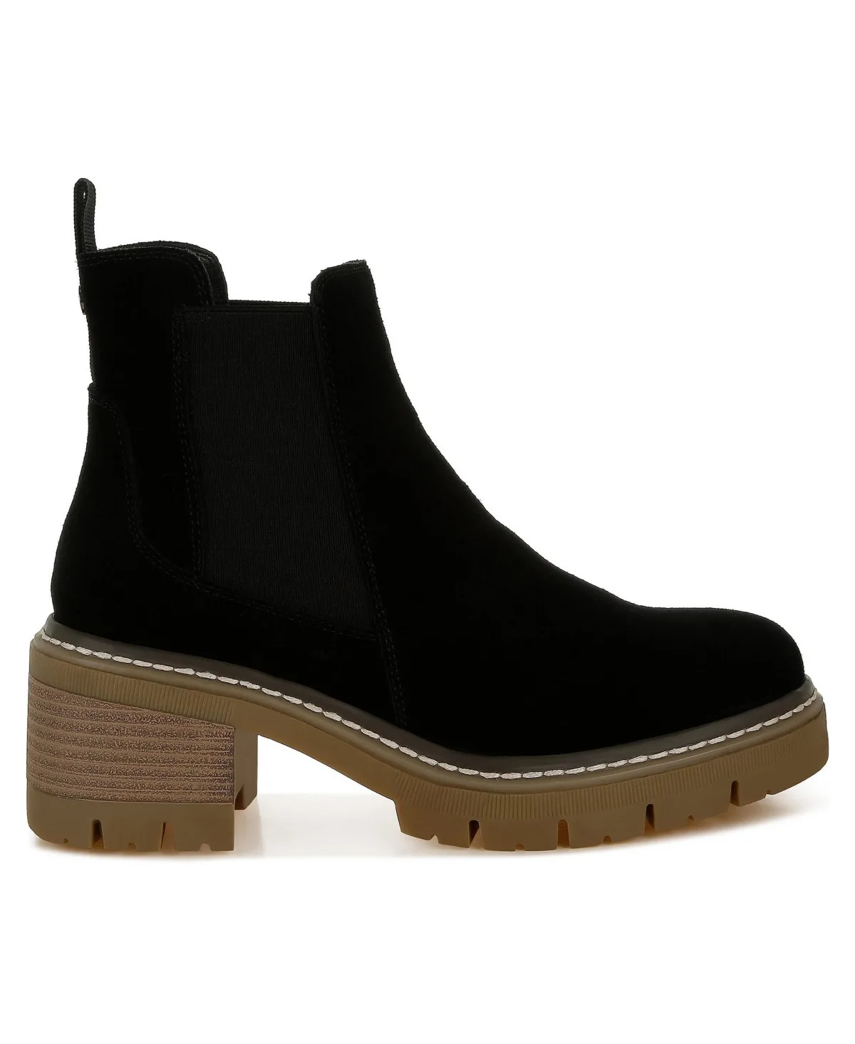 Vostok Suede Chunky Chelsea Boots
