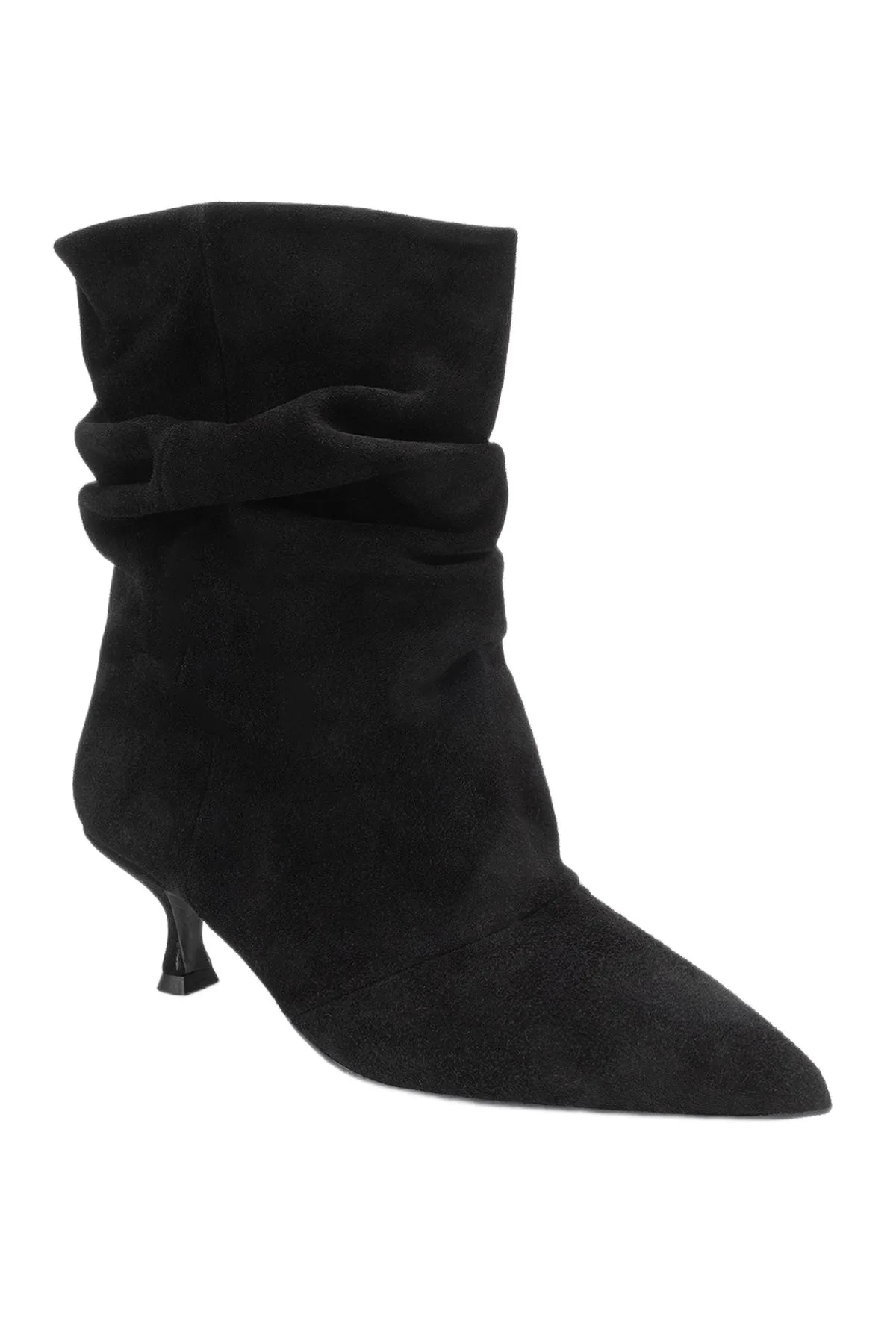Balei Leather Pointed Toe Boot by Forever & Always Shoes