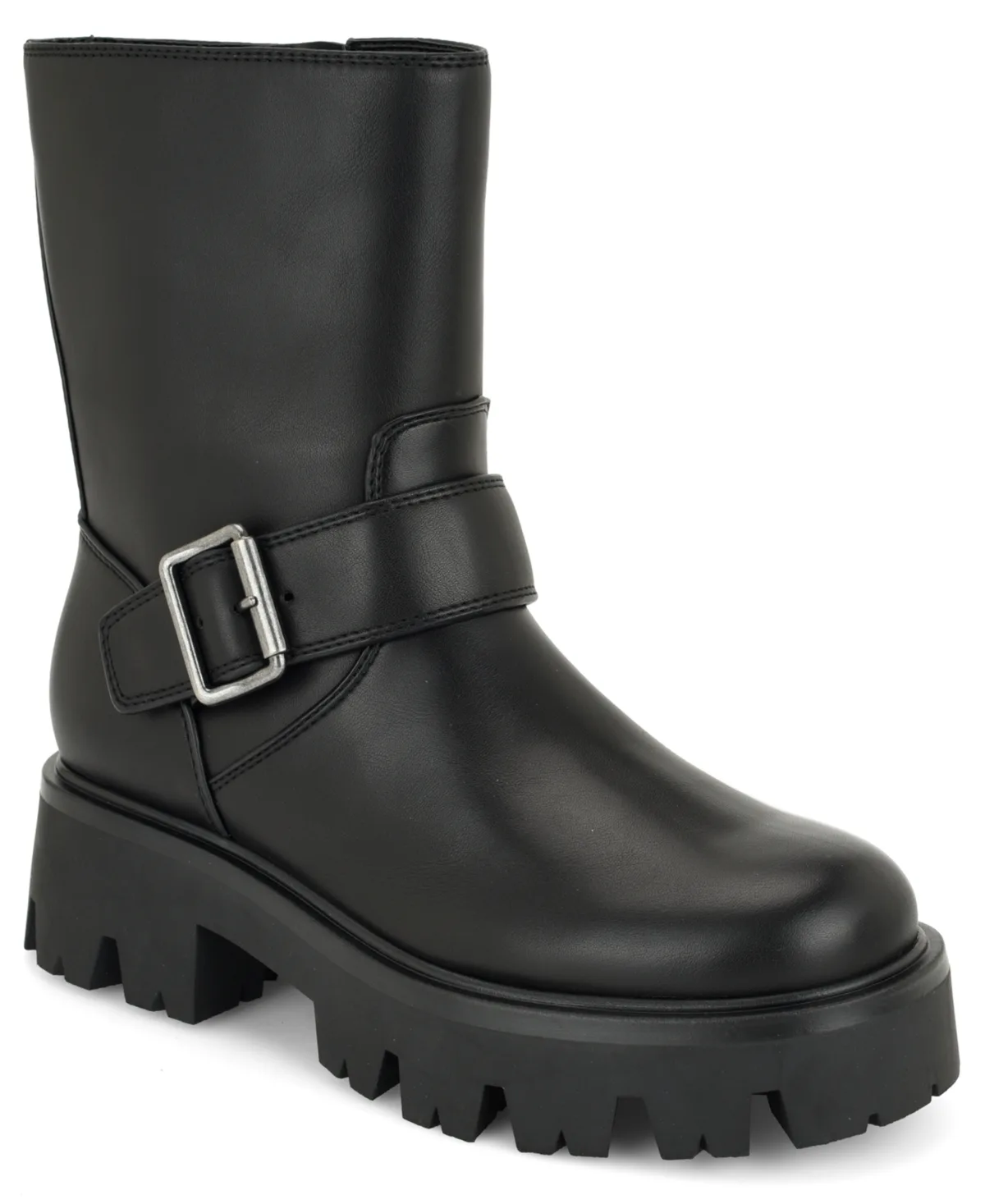 Ryder Moto Lug Sole Boots by Nine West