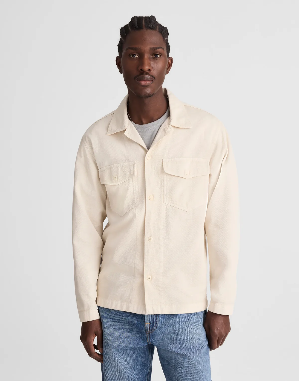Shirt-Jacket in Uniform Twill by MW