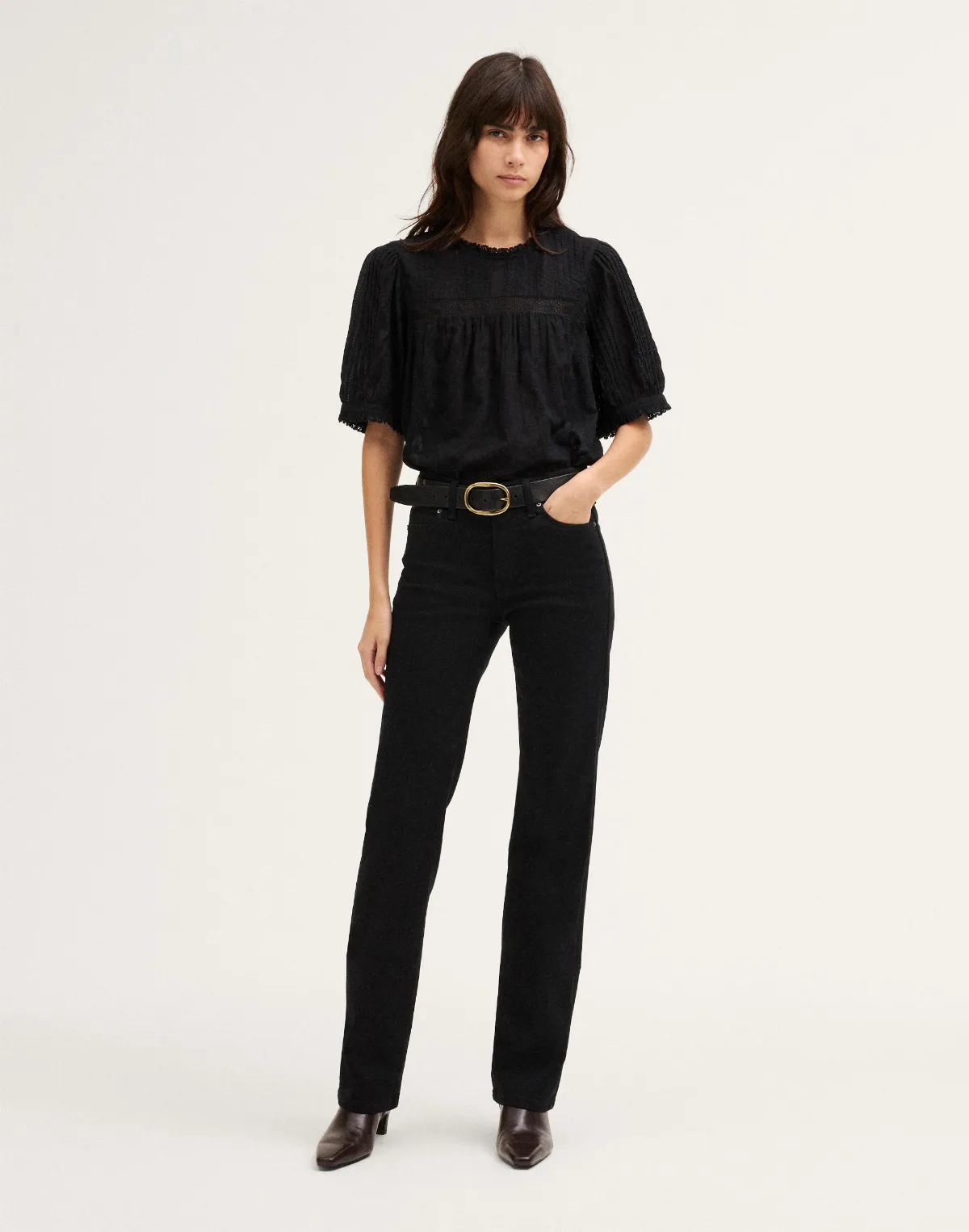 The Straight Jean in Super Stretch Denim by MW