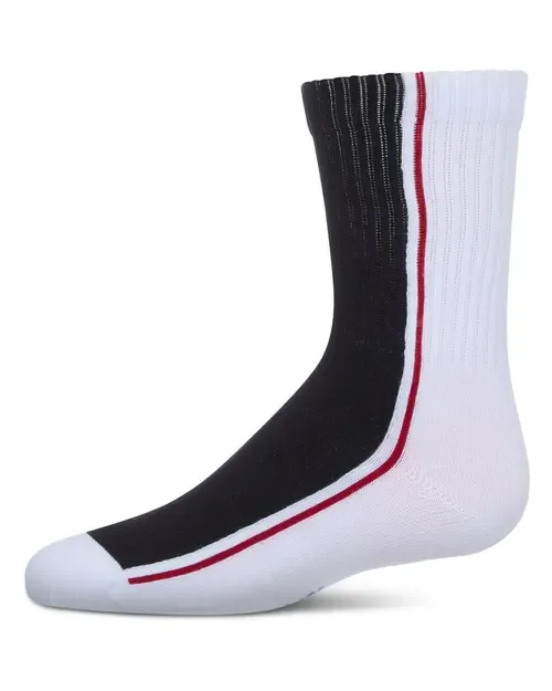Color Block Stripe Crew Socks by MeMoi