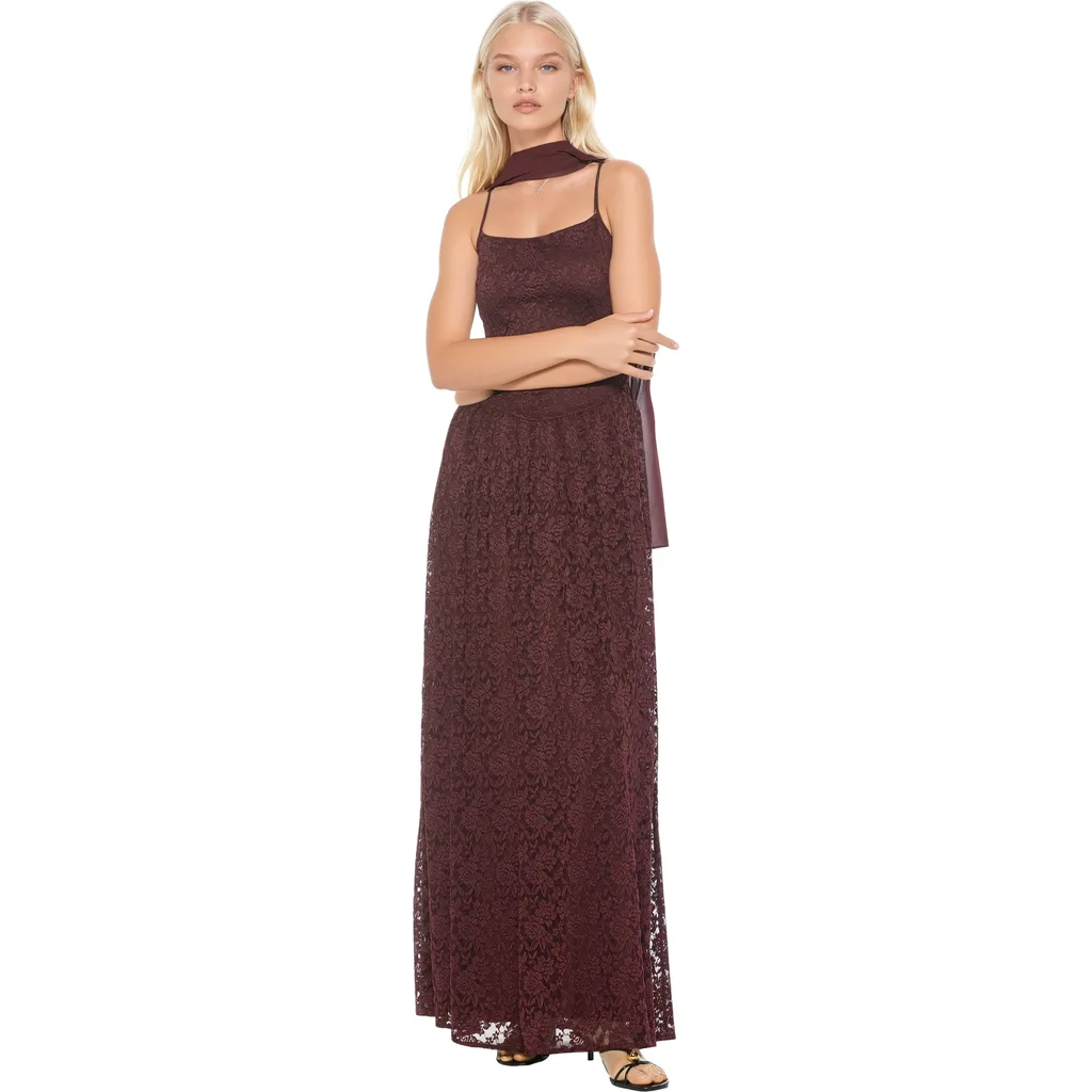 Marin Draped Bodice Dropped Waist Gown by Alexia Admor