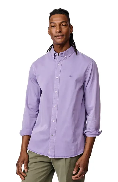 Hessle Long Sleeve Relaxed Fit Shirt by Aubin