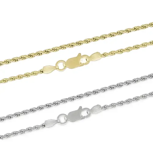 2 Pack Sterling Silver Necklace by Donatello Gian