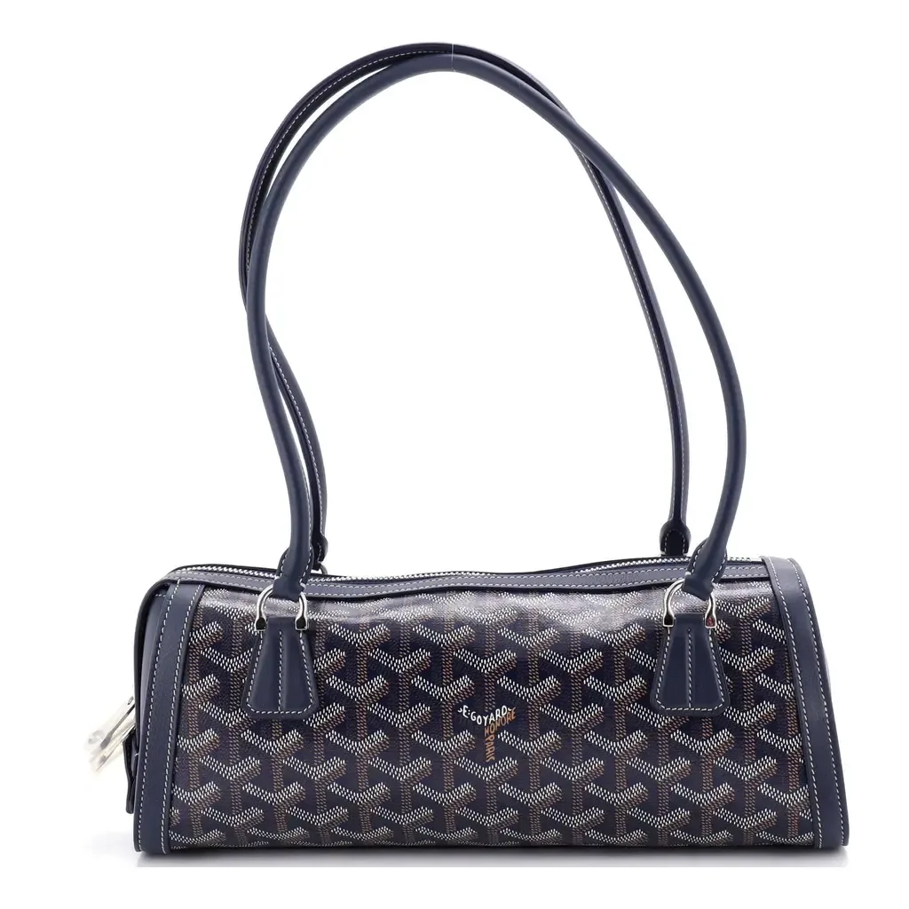 Bonbonniere Bag Coated Canvas by Pre-Owned Goyard