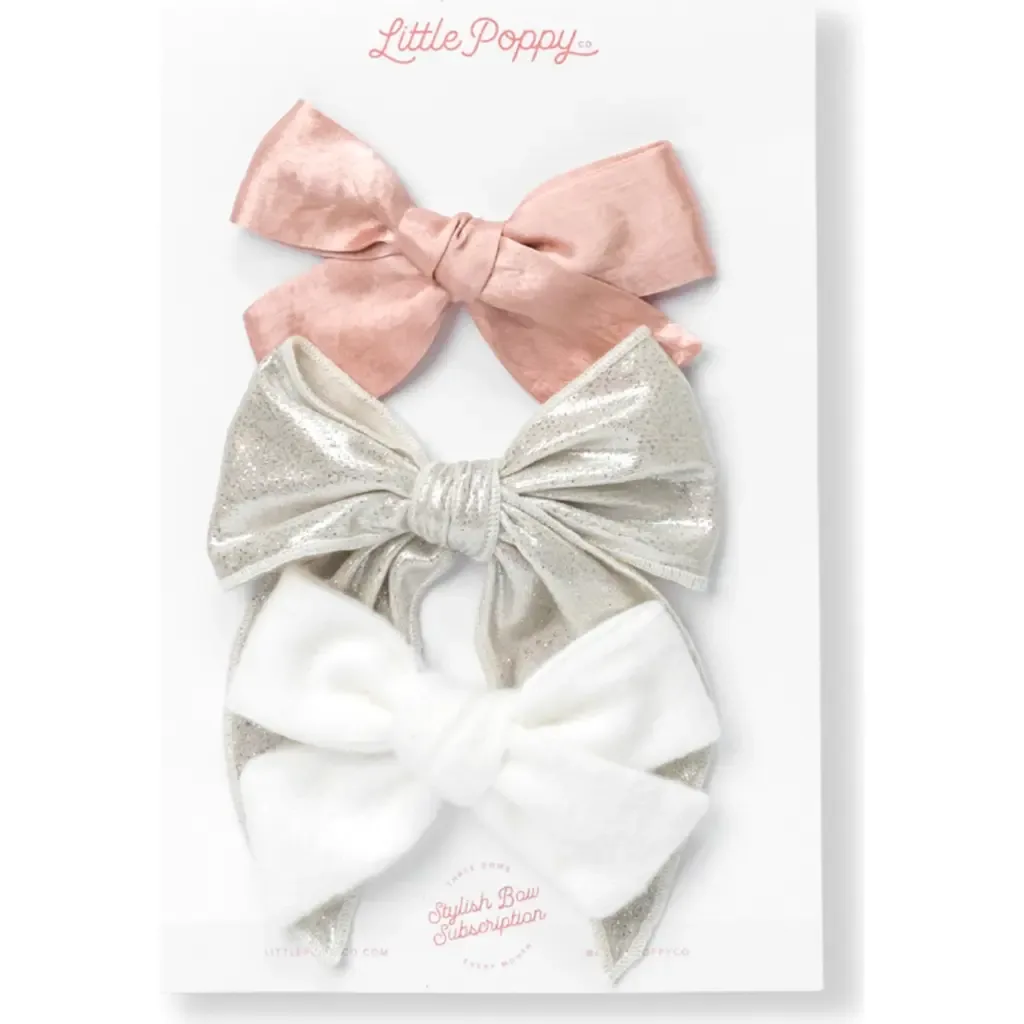 Clip Set in the Samantha by Little Poppy Co
